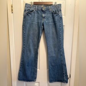 Old Navy Ultra Low Waist Flare Jeans